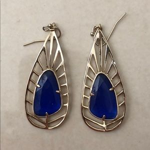 Kendra Scott Earings- Blue